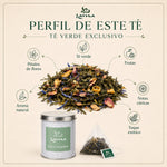 Té Verde Exclusivo Lama en pirámides