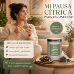Té Verde con Jengibre y Limón Lama en pirámides