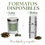 Té Verde con Jengibre y Limón Lama en pirámides