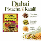 Turrón Dubai Style Pistacho & Kataifi – Edición Gourmet 200 g · ingredientes, sabor y formato