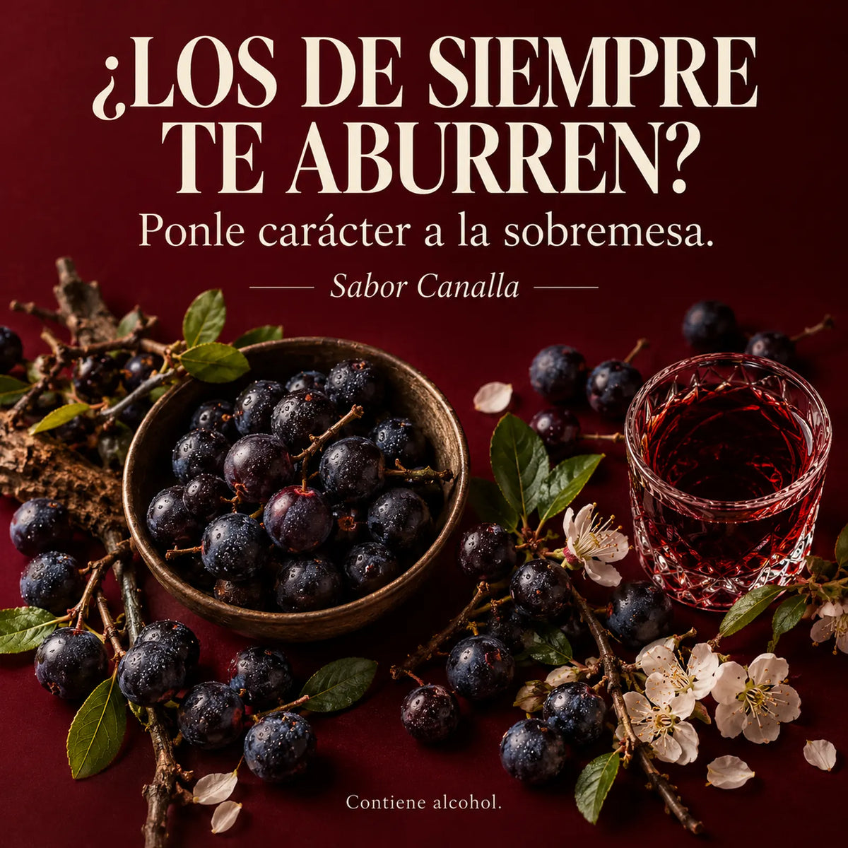 Turrón de Pacharán Sabor Canalla · El Beato 250 g · descubre su combinación de sabores