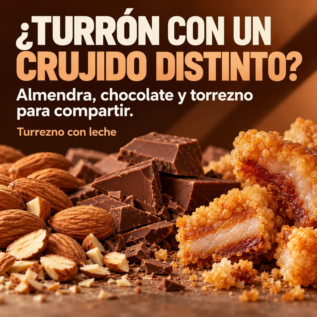 TURREZNO con leche · descubre su combinación de sabores