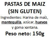 Pastas de Maíz sin Gluten